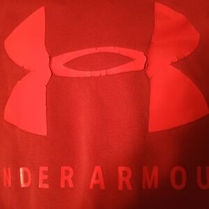 Under Armour Vibrant Red Pullover Hoodie